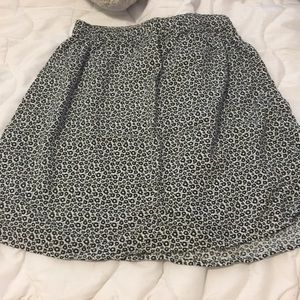 H&M floral skirt